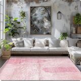 Tapis rose bérbere en laine 200cmx300cm