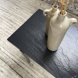 1950s slate coffee table