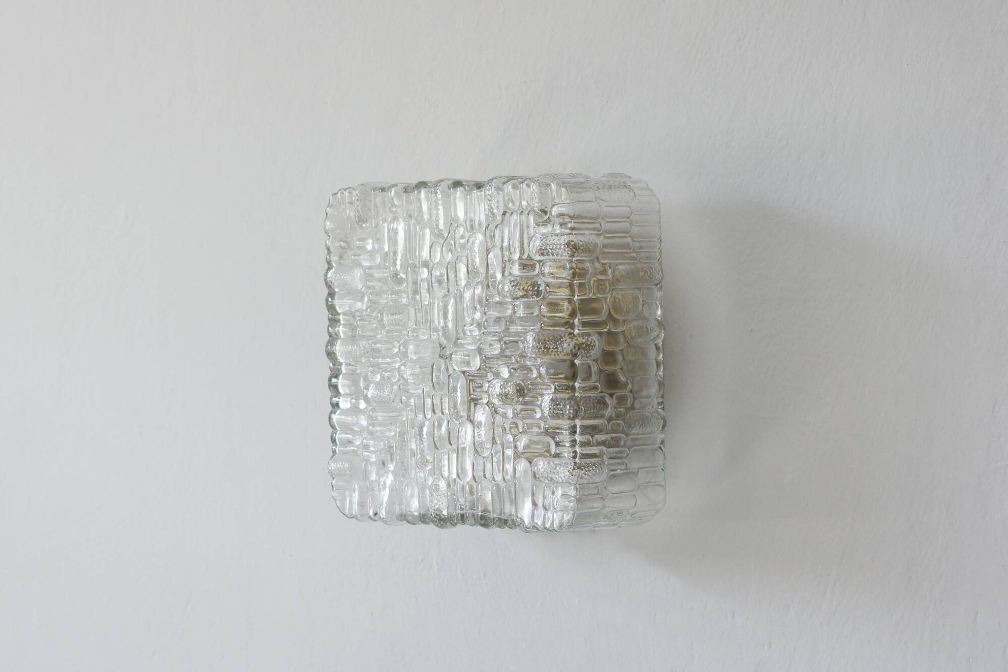 Mid-Century Glass Sconce, 1960s