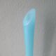Glass and blue opaline vase