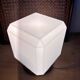 Cubic opaline table lamp