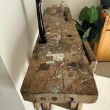 Old carpenter's workbench