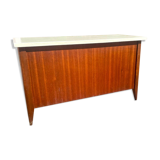 Vintage chest bench 1960. Sapele veneer