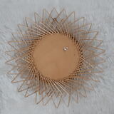 Mirror in rattan - 50cm