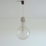 Vintage 1970s Peill and Putzler bubble glass pendant light
