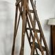 Grand escabeau en bois vintage