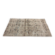 Antique Unique Aztec Design Muted Turkish Old Rug