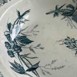 Old Badonviller ironstone salad bowl - Mûre model, early 20th century