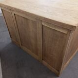 Desk with oak drawers