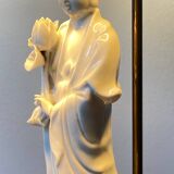Fine ceramic lamp from the early 20th century