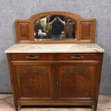 Art Nouveau period burl sideboard circa 1900