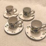 Cups and saucers