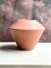 Sculptural vase in matte nude ceramic, Asa design 1980.