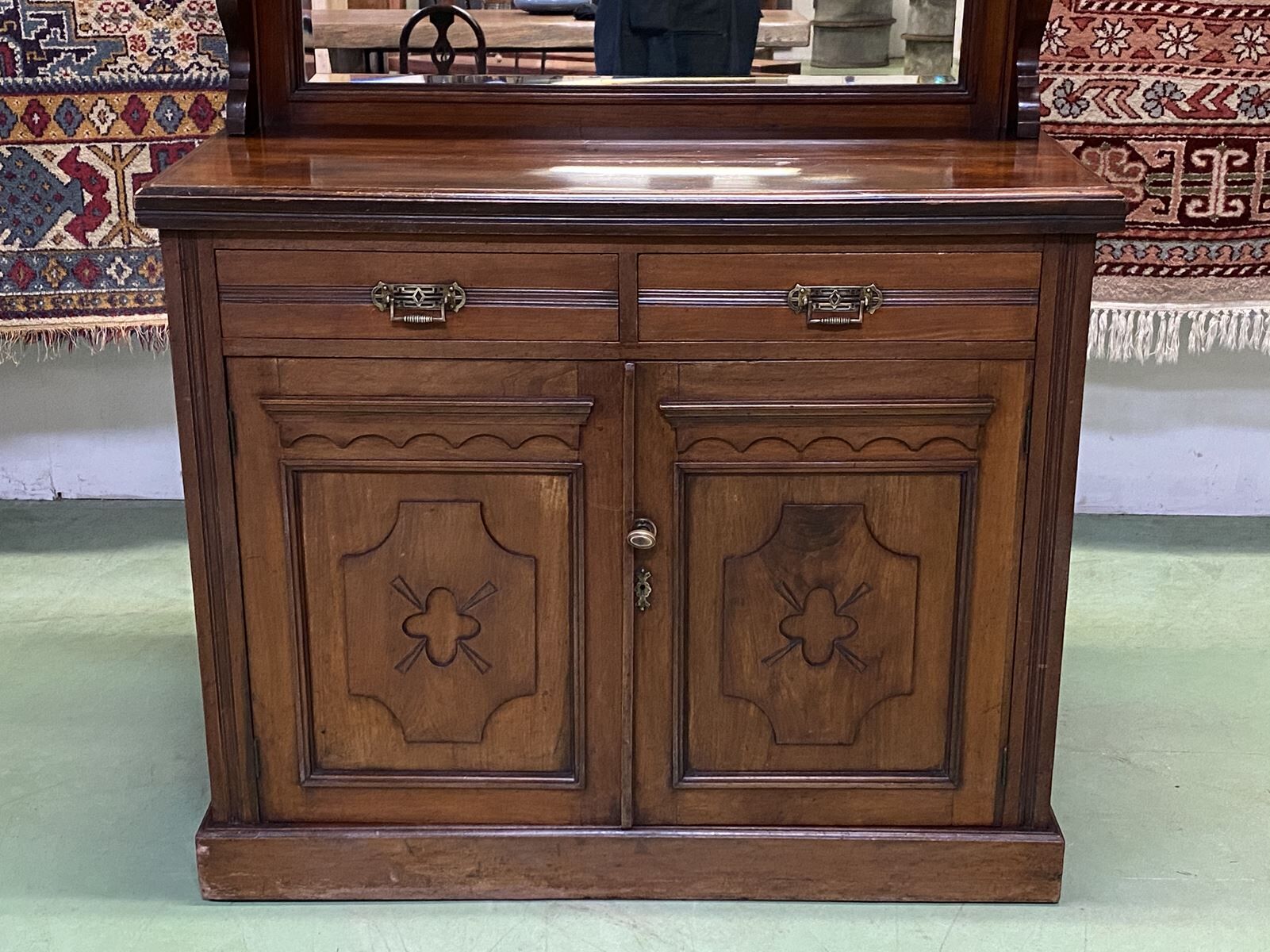 English walnut buffet from the 1930s