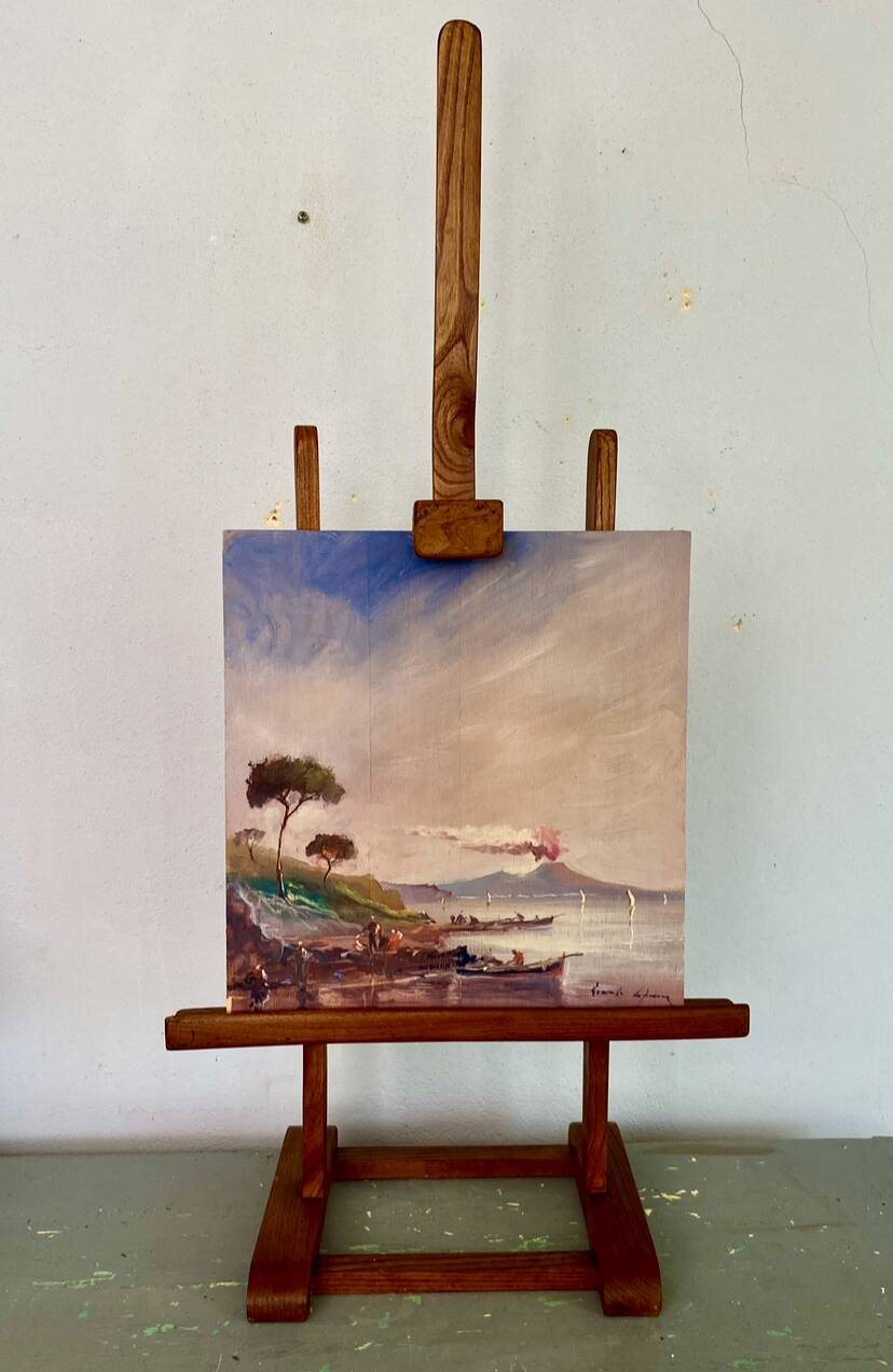 Oil painting "Sicilian beach"