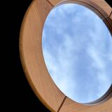 miroir en orme brutaliste