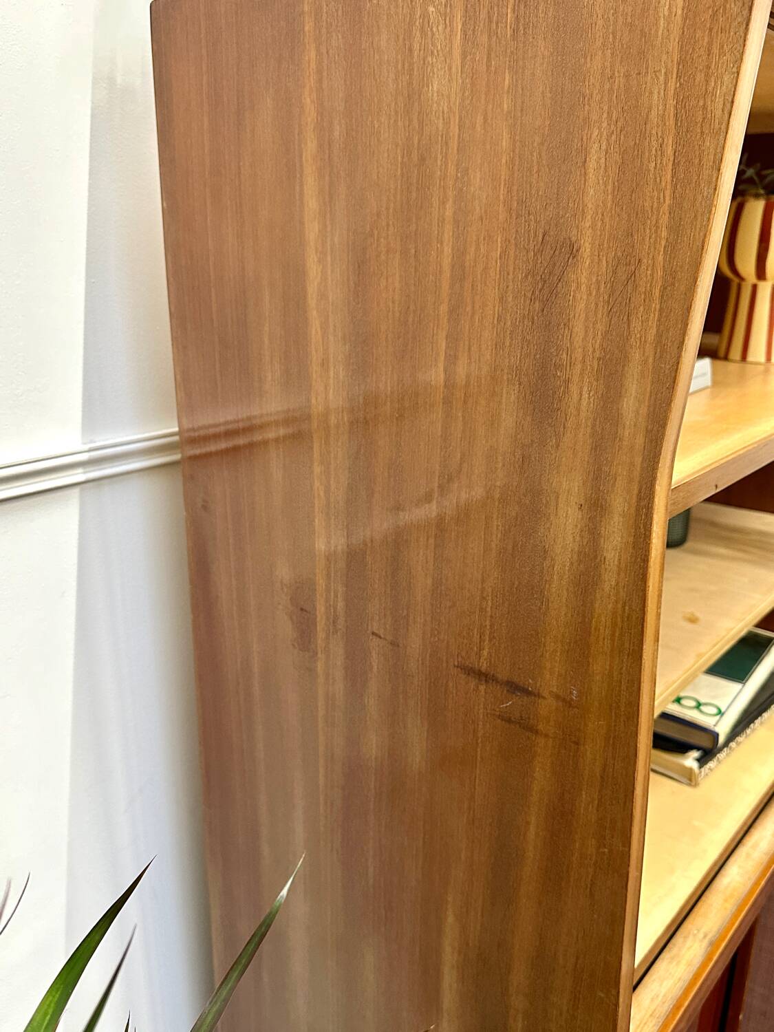 Scandinavian style vintage bookcase