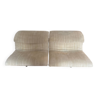 Canapé Wave par Giovanni Offredi pour Saporiti années 1970