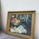 Still life painting in oil
