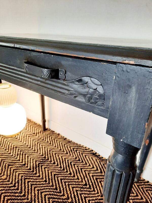 Table console à motifs vintage années 30s
