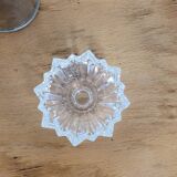 Bougeoir étoile en cristal Cheverny