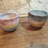 Pair of stoneware bowls