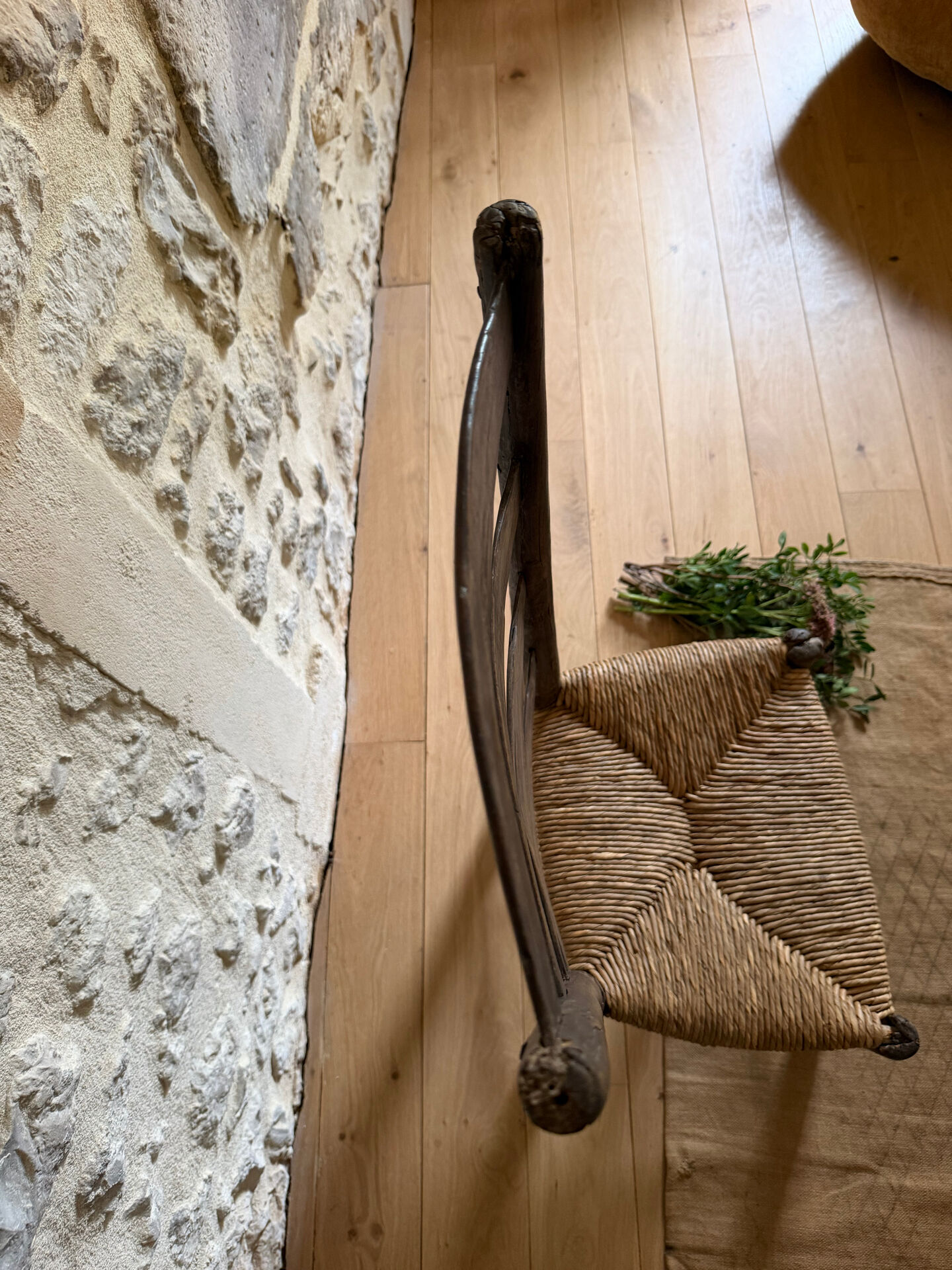 Brutalist popular art chair