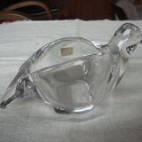 Empty pocket pigeon in Sevres crystal