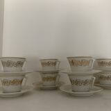 8 cups, 8 cups, pourer and sugar bowl TLB Limoges
