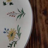 Faience dish from Gien Birds of Paradise