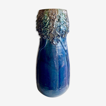 Charles Maes art nouveau ceramic vase in Sint-Amandsberg / Ghent in Belgium
