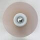 Postmodern Italian pink glass wall lamp, 1980s