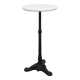 Marble and cast iron plant stand, 1960s, D30