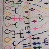 Handmade moroccan berber rug 260 x 157 cm