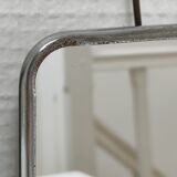 three barber mirrors metal frame early to middle XXth