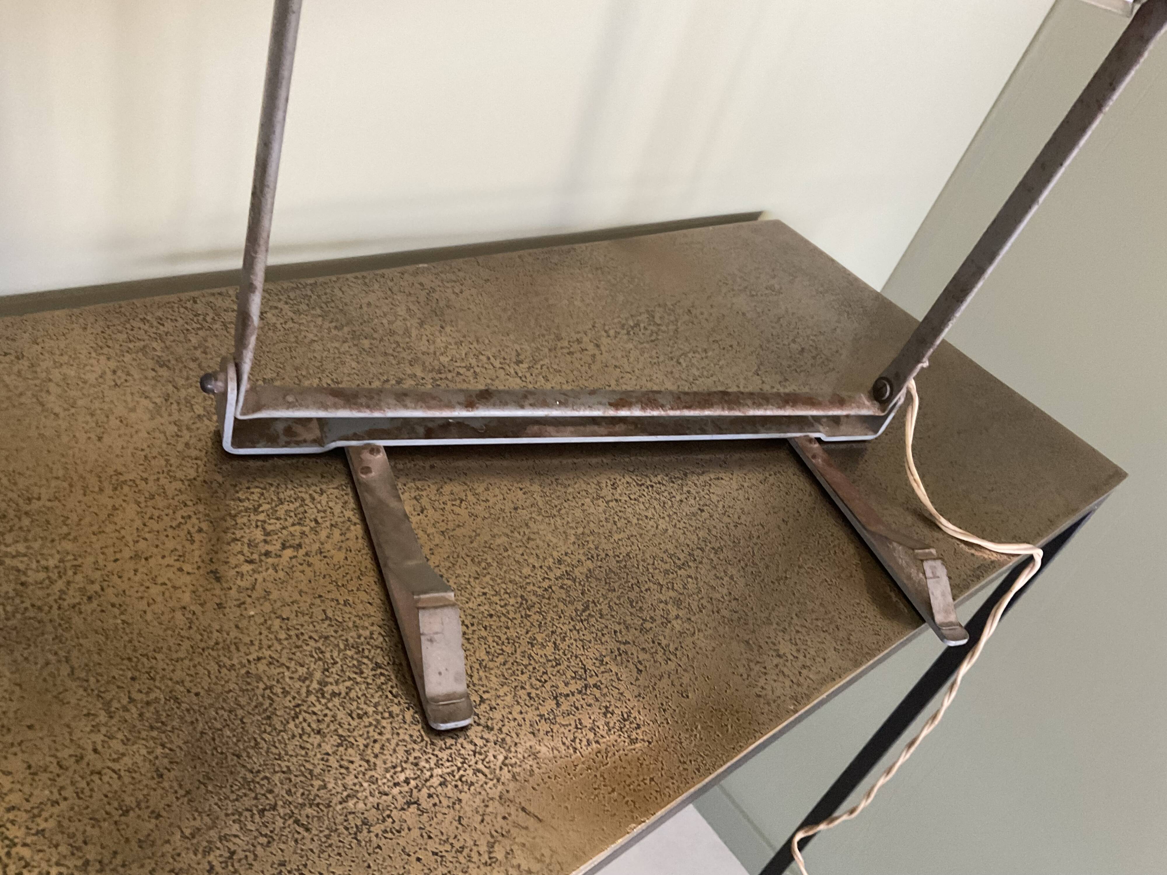 Desk lamp. Table lamp. Attributed to Charlotte Perriand.
