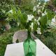 Demijohn vintage green bottle 5L