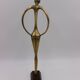 bronze sculpture brutalist modernist modern art mid century old