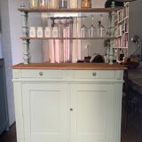 Parisian buffet with shelves