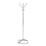 Portemanteau Bauhaus restauré, acier chromé, Tchéquie, années 1930