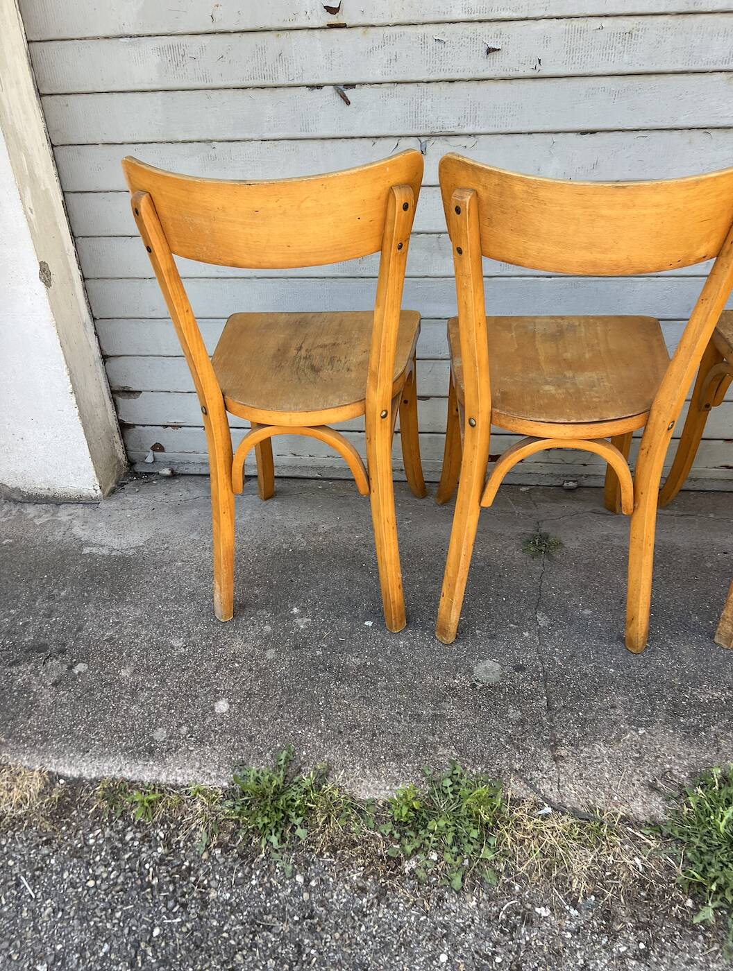 (Lot) 5 Bistro Chairs Luterma (Honey)