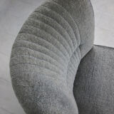 Fauteuils art déco en bleu
