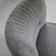Chaises Art déco bleues, lot de 2