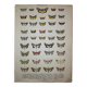 Old plate of Butterflies - Lithograph from 1887 - Neither - Original illustration