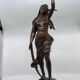Bronze sculpture "The Shepherd's Star" by Henri Louis Levasseur 1880
