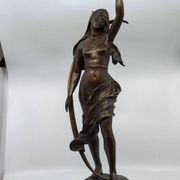 Bronze sculpture "The Shepherd's Star" by Henri Louis Levasseur 1880