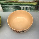 Set of 6 stackable salad bowls with foral pattern from the 50s/60s