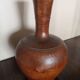Vase en terre cuite vernissée fin 19ème siècle