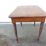 Small table with turned legs, 19th century