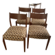 Lot 4 chaises teck Cees Braakman